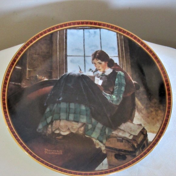 Collector Plate Romantic Reverie - Picture 2 of 7